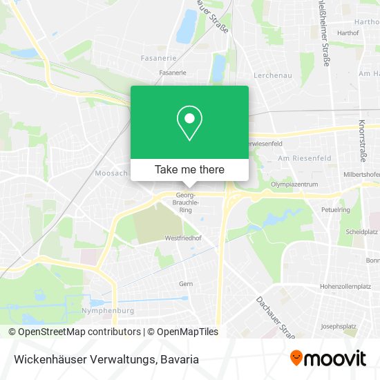 Wickenhäuser Verwaltungs map