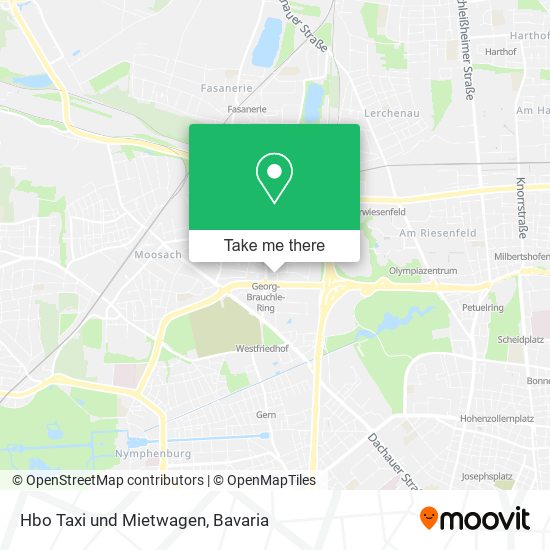 Hbo Taxi und Mietwagen map