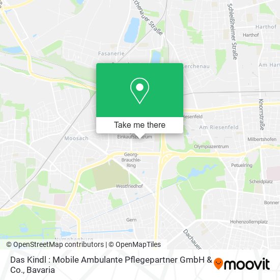 Das Kindl : Mobile Ambulante Pflegepartner GmbH & Co. map