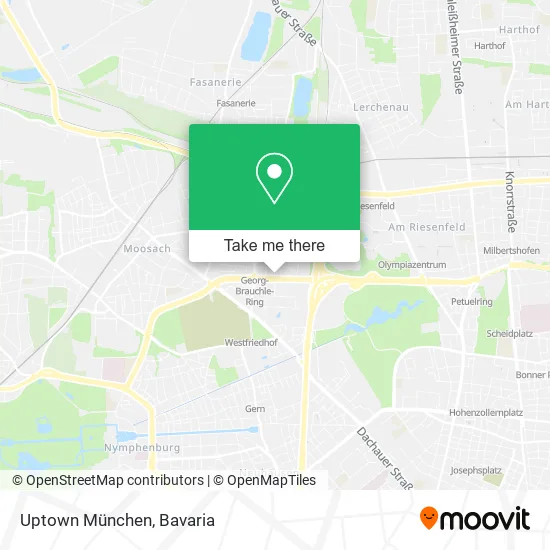 Карта Uptown München