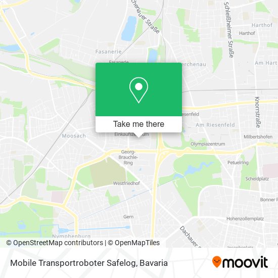 Mobile Transportroboter Safelog map