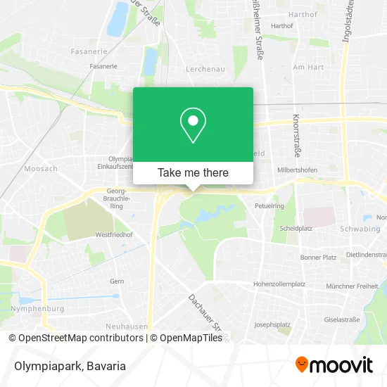 Карта Olympiapark