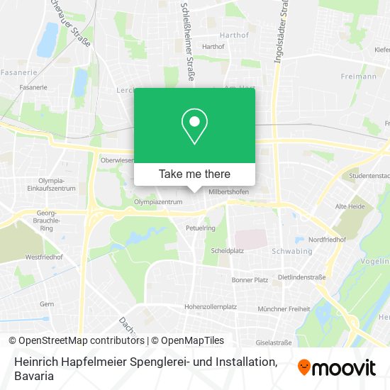 Heinrich Hapfelmeier Spenglerei- und Installation map