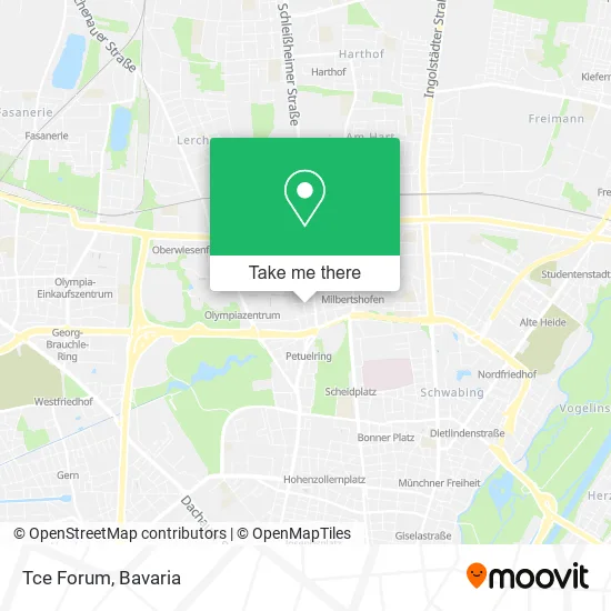 Tce Forum map