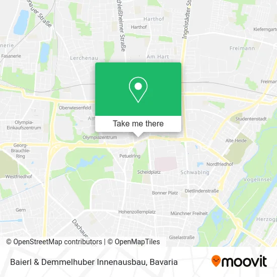 Карта Baierl & Demmelhuber Innenausbau