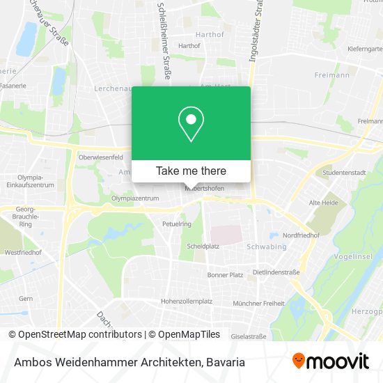 Ambos Weidenhammer Architekten map