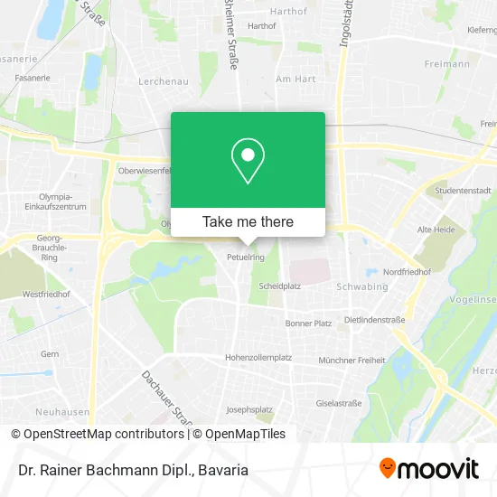Карта Dr. Rainer Bachmann Dipl.