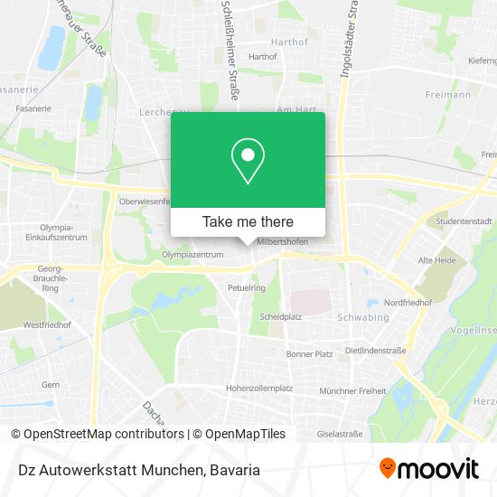 Dz Autowerkstatt Munchen map