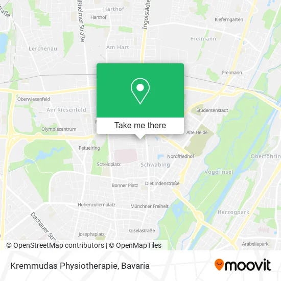 Карта Kremmudas Physiotherapie