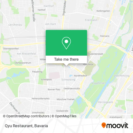 Карта Qyu Restaurant