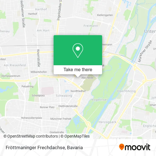 Карта Fröttmaninger Frechdachse