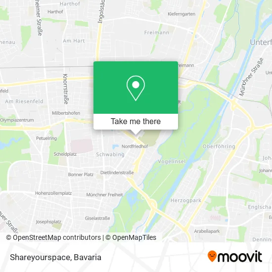 Карта Shareyourspace
