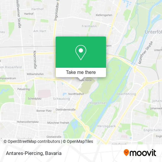 Карта Antares-Piercing