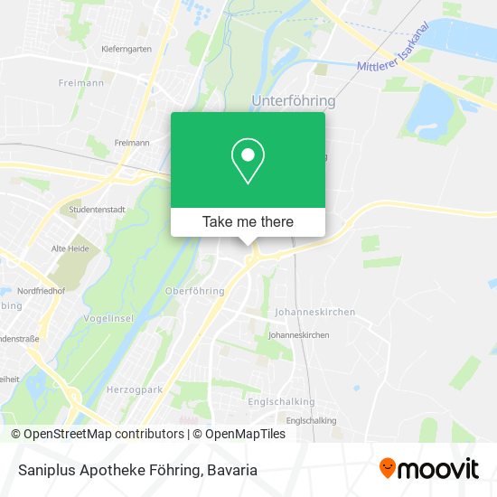 Saniplus Apotheke Föhring map