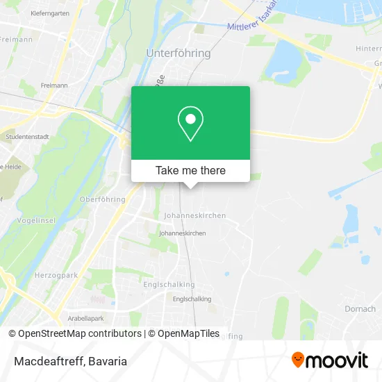 Карта Macdeaftreff