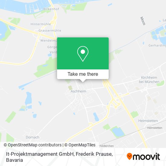 It-Projektmanagement GmbH, Frederik Prause map