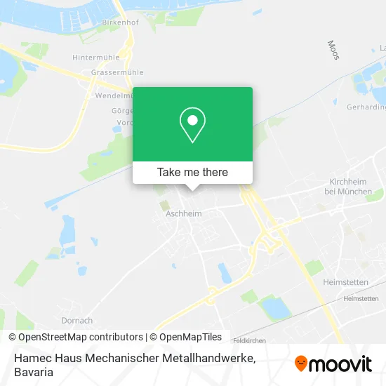 Карта Hamec Haus Mechanischer Metallhandwerke