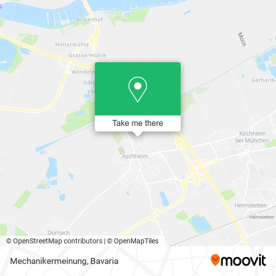 Карта Mechanikermeinung