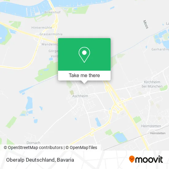 Карта Oberalp Deutschland
