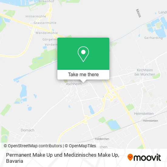 Карта Permanent Make Up und Medizinisches Make Up