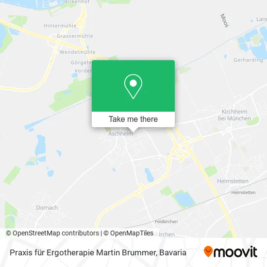 Карта Praxis für Ergotherapie Martin Brummer