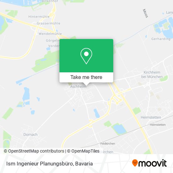 Ism Ingenieur Planungsbüro map