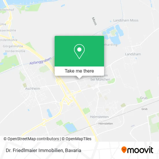 Карта Dr. Friedlmaier Immobilien