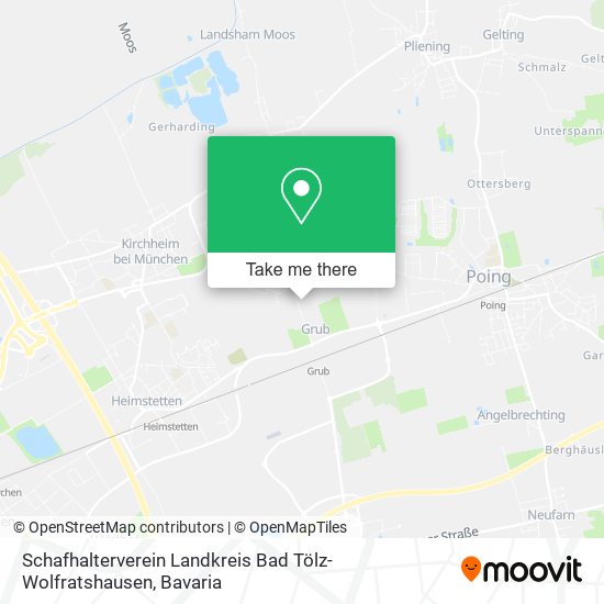 Schafhalterverein Landkreis Bad Tölz-Wolfratshausen map
