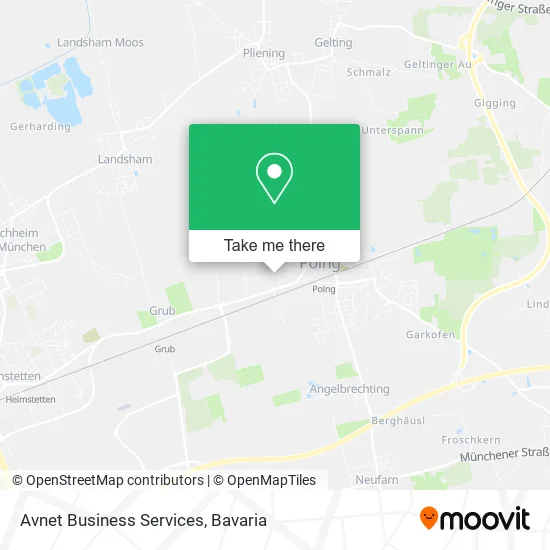 Карта Avnet Business Services