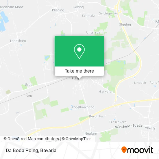 Карта Da Boda Poing