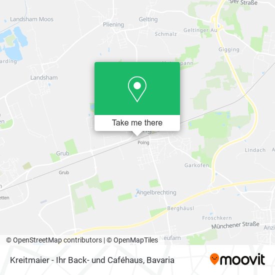 Kreitmaier - Ihr Back- und Caféhaus map