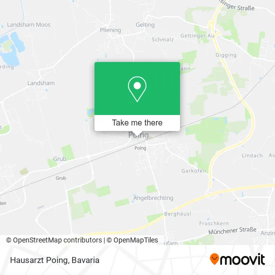 Карта Hausarzt Poing