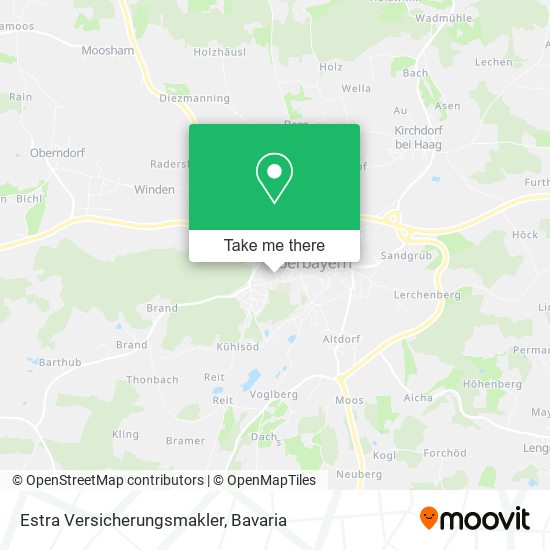Estra Versicherungsmakler map