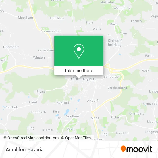 Карта Amplifon