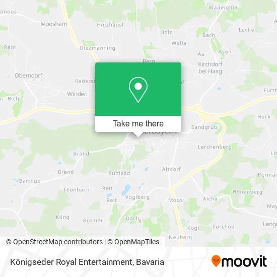 Карта Königseder Royal Entertainment