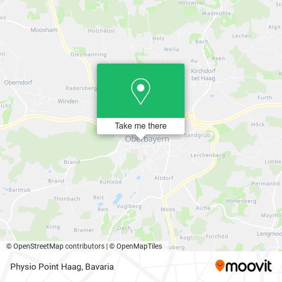Карта Physio Point Haag