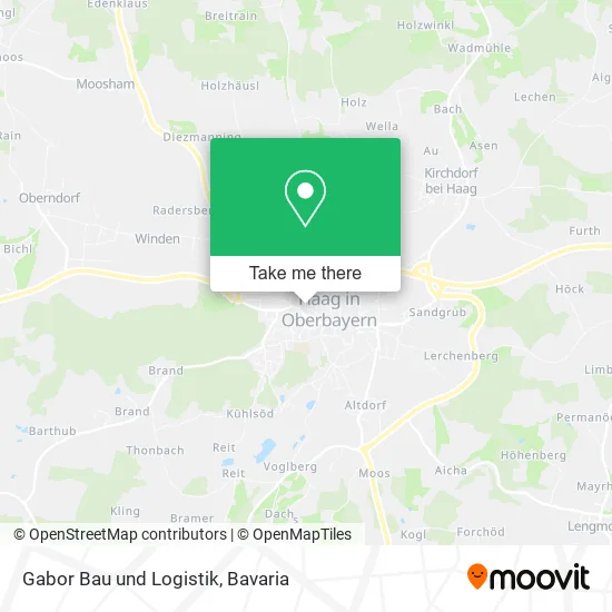 Карта Gabor Bau und Logistik