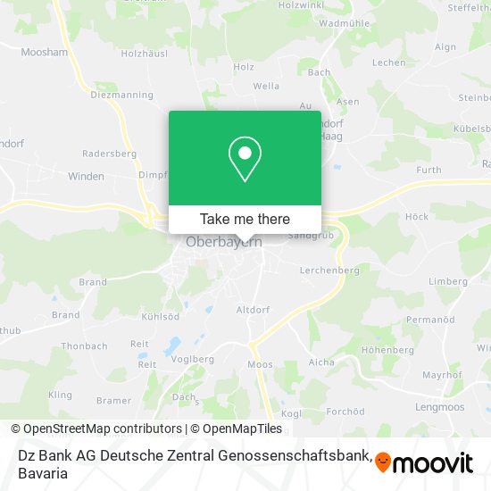 Dz Bank AG Deutsche Zentral Genossenschaftsbank map