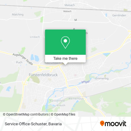 Service-Office-Schuster map