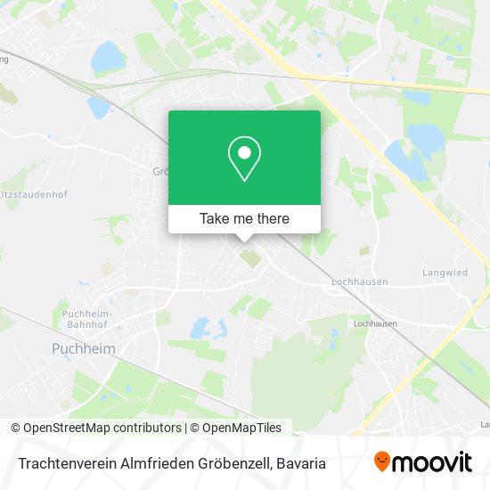 Trachtenverein Almfrieden Gröbenzell map