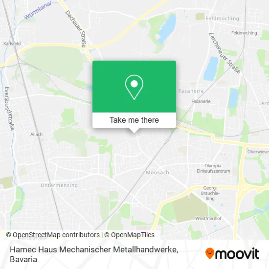 Карта Hamec Haus Mechanischer Metallhandwerke