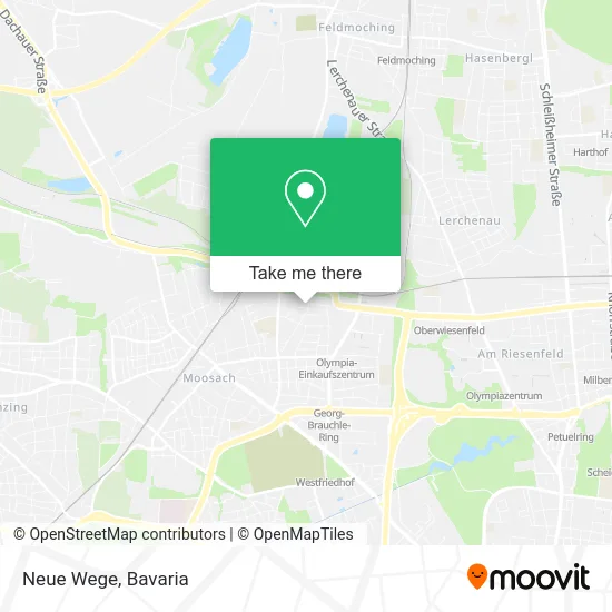 Карта Neue Wege