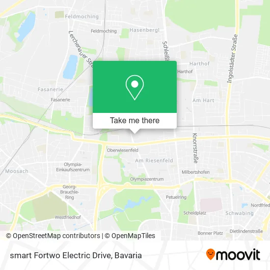 Карта smart Fortwo Electric Drive