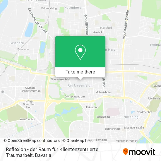 Карта Reflexion - der Raum für Klientenzentrierte Traumarbeit