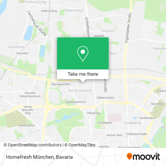 Карта Homefresh München