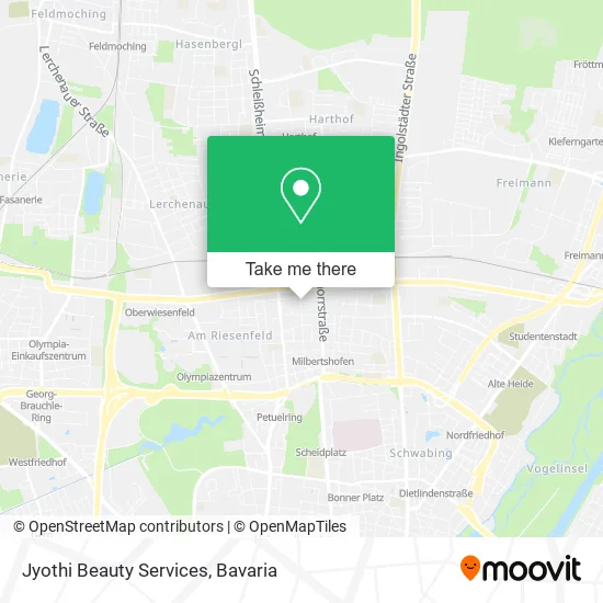 Карта Jyothi Beauty Services