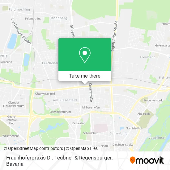 Карта Fraunhoferpraxis Dr. Teubner & Regensburger