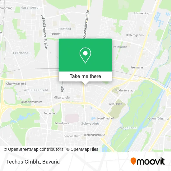 Карта Techos Gmbh.