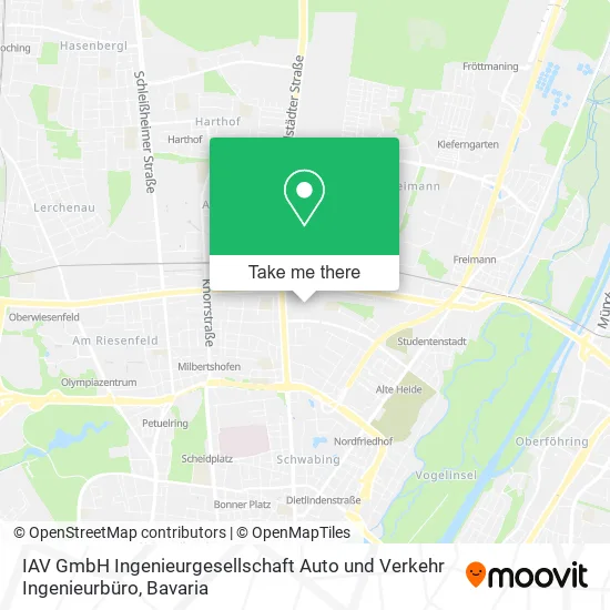 Карта IAV GmbH Ingenieurgesellschaft Auto und Verkehr Ingenieurbüro