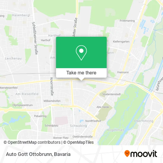 Карта Auto Gott Ottobrunn